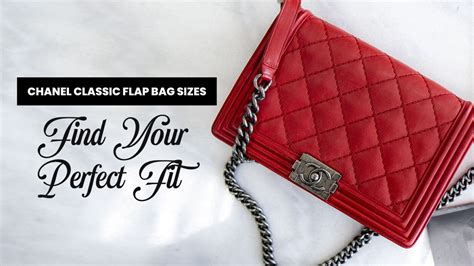 Find Your Chanel Flap Bag Size .